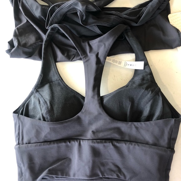 LULULEMON TWIST AROUND TANK BLACK SIZE 6 (AU 10) - Picture 10 of 10